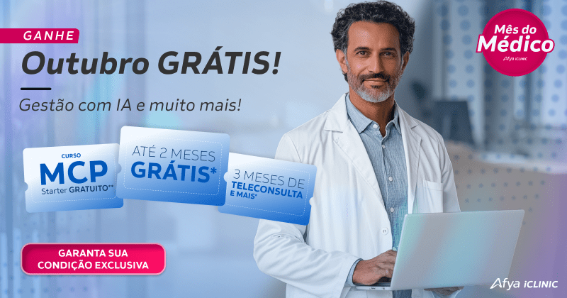 Mês do médico no Afya iClinic